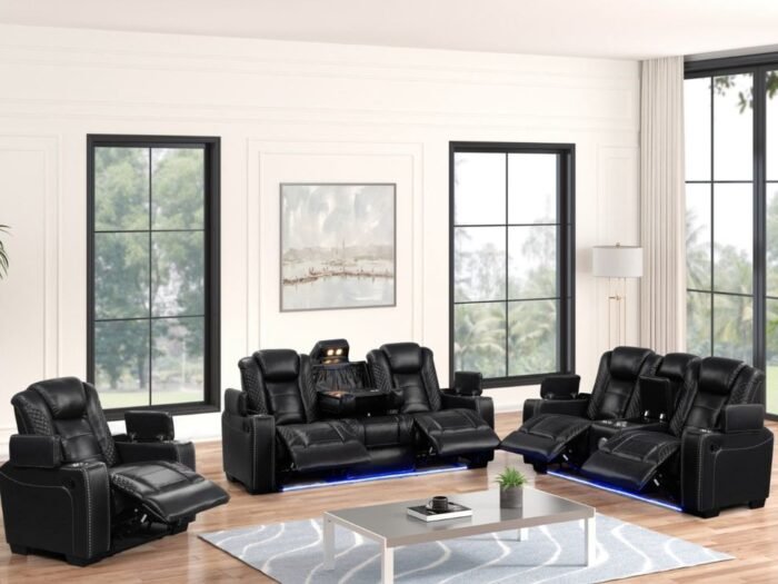 Stefano sofá & loveseat power reclining