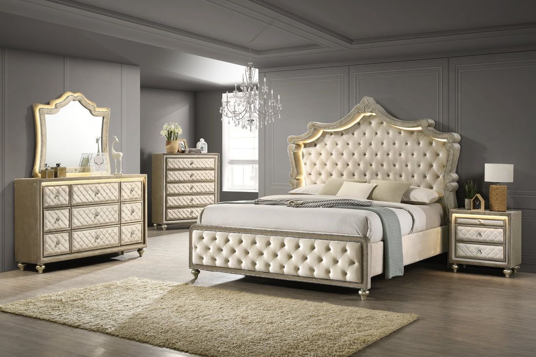 Kingdom Bedroom Queen 4 PCs