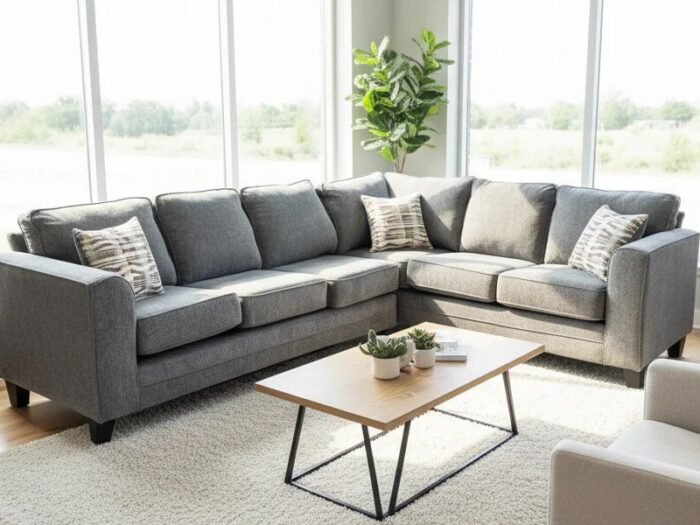 Sectional s343 Thea Grey