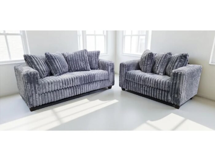 S300 Gia Grey  Sofá & Loveseat