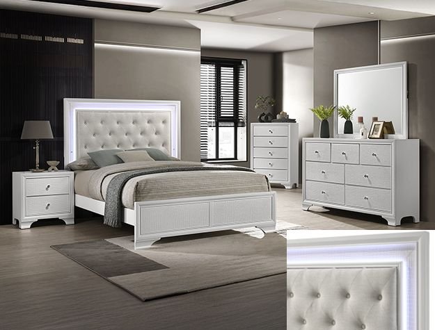 B4312 Lyssa Bedroom 4 PCs