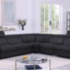 MI-1255 Favo Black  Sectional