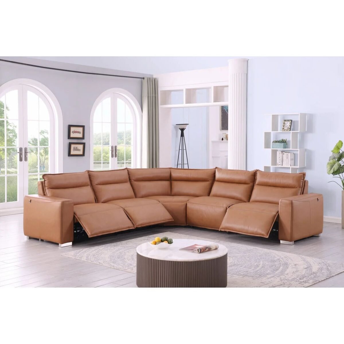 MI-1235 Sierra Caramel Sectional